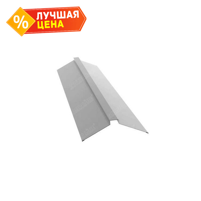 Планка конька плоского 115х30х115 0,55 Zn