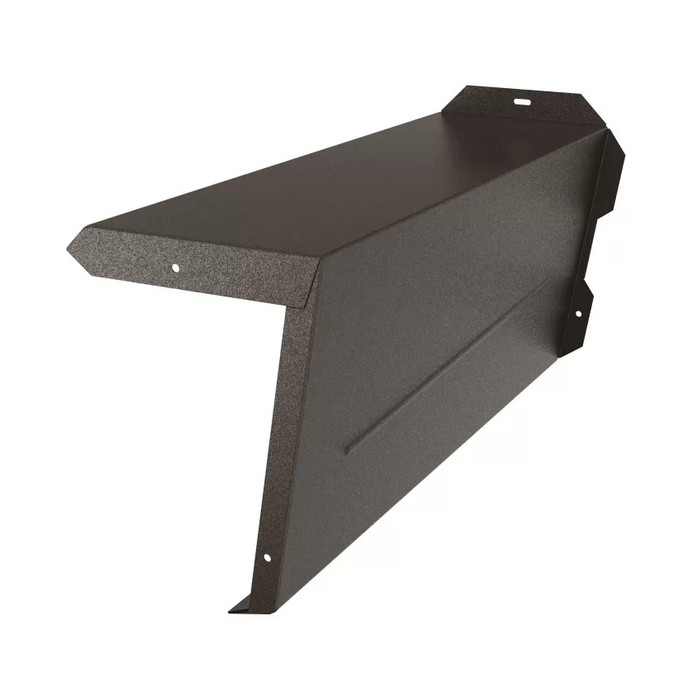 Aquasystem Сегментная планка правая, 0,5 мм Rooftop Шёлк Zn 180 RR 32 (т-коричневый)