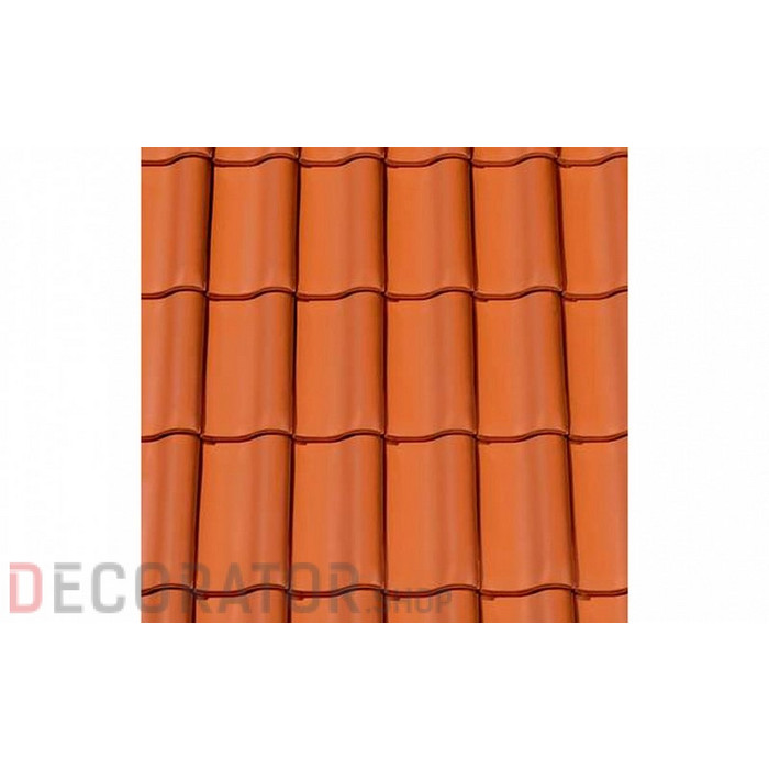 Керамическая черепица рядовая CREATON Harmonie натуральный красный
