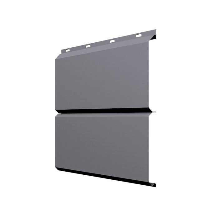Софит ЭкоБрус без перфорации 0,345 Grand Line 0,5 Satin RAL7004 сигнальный серый