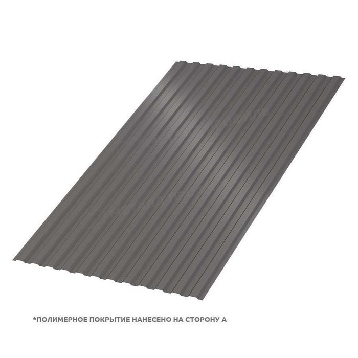 Профлист Металл Профиль МП-10 0,5 VALORI Темно-фиолетовый | B